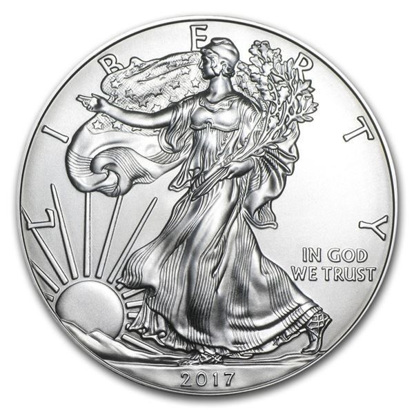 2017 American Silver Eagle 1oz BU Coin
