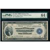 1918 $1 Kansas City FRN PMG 64EPQ