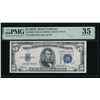1934B $5 Silver Certificate PMG 35