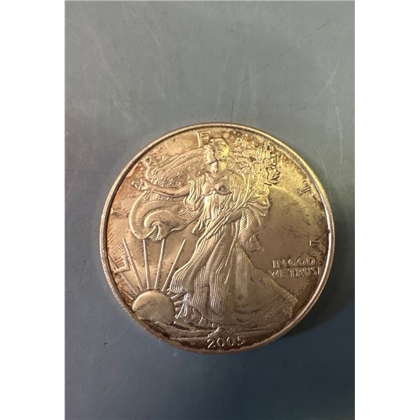 2005 Liberty $1 Coin 1oz Silver