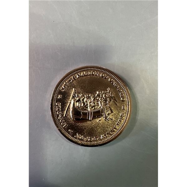 MÃ©tis nation of Ontario 20th Ann Collectors Coin
