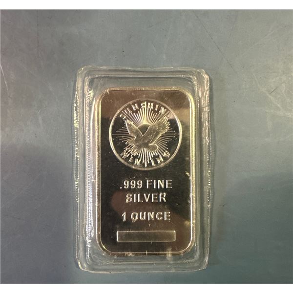 1 oz Sunshine Minting .999 Silver Bar