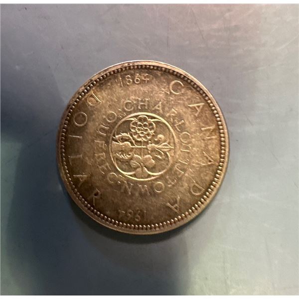 1964 Canadian Silver Dollar Commemorative