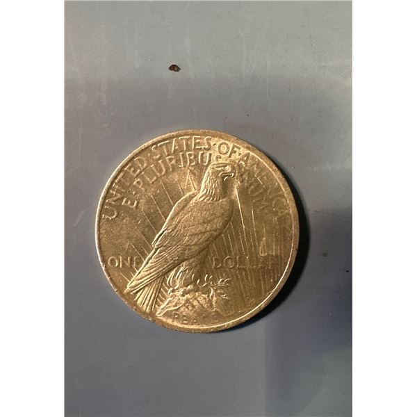 1922 US Peace Dollar Silver Coin $1 MS62+
