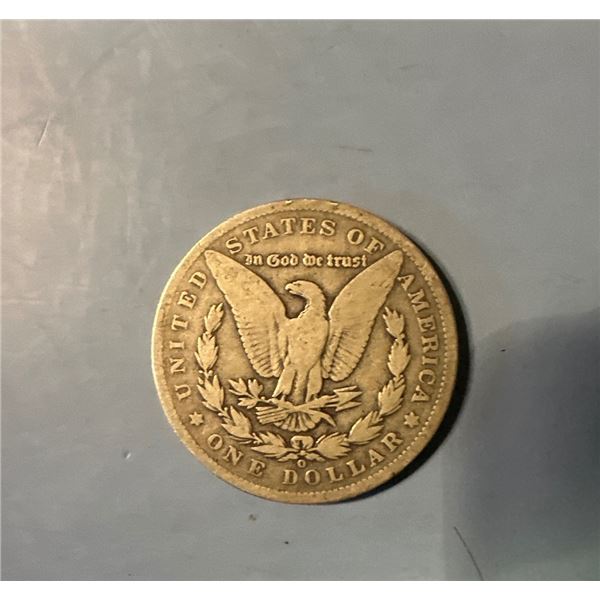 1889 Morgan Silver Dollar US Coin