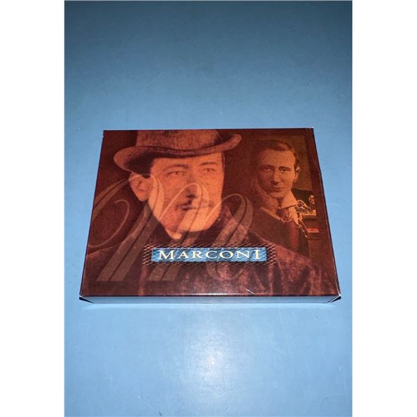 2001 Marconi Anniversary 2-Coin Set (Canada/UK)