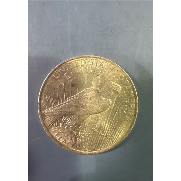 1922 AU Morgan Silver Dollar