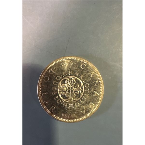 1964 Canada Silver Dollar Coin