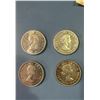 Image 2 : Lot of 4 - 1963 Canada Silver Dollar AU +