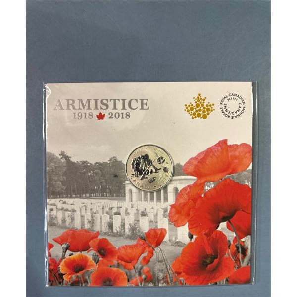 2018 $10 Fine Silver Coin -Armistice