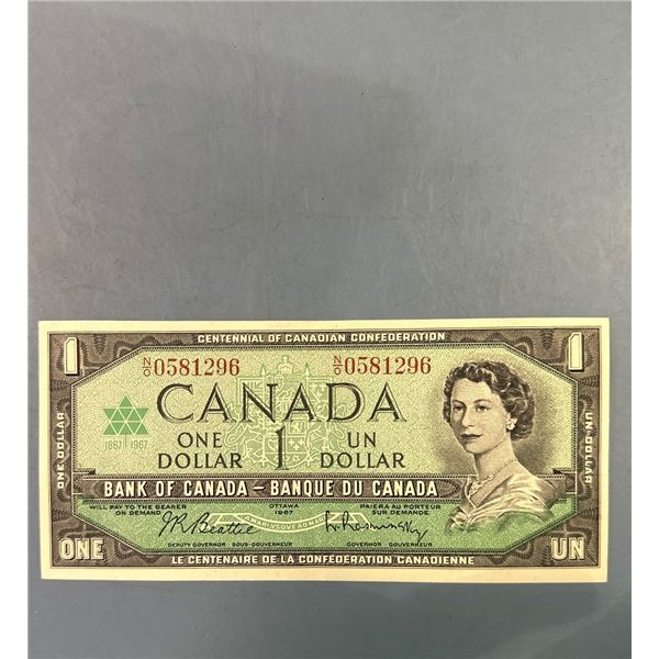 Canada One Dollar Banknote 1967