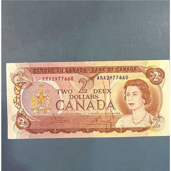 $2 - 1974 Banknote