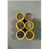 Image 2 : RCM Lot of 6 rolls half dollars