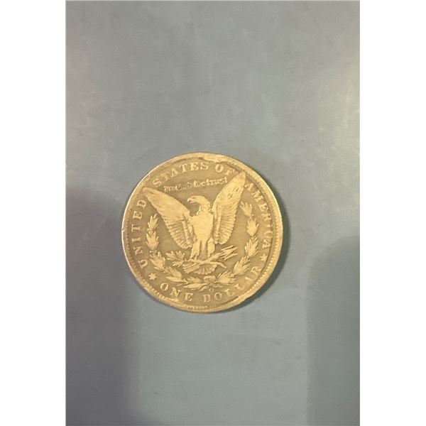 1899 O Morgan silver dollar