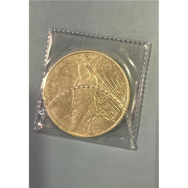 1923 silver peace Dollar