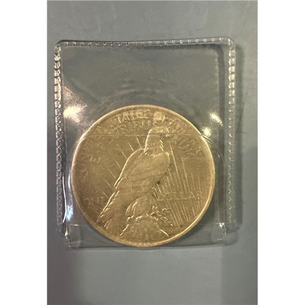 1923 silver peace Dollar