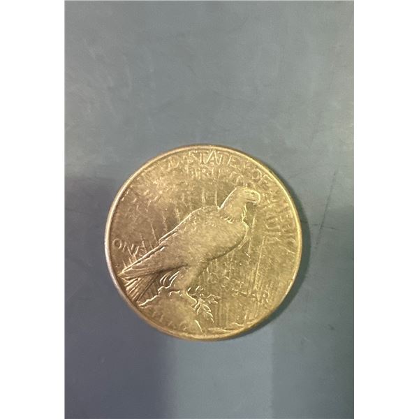 1923 silver peace Dollar