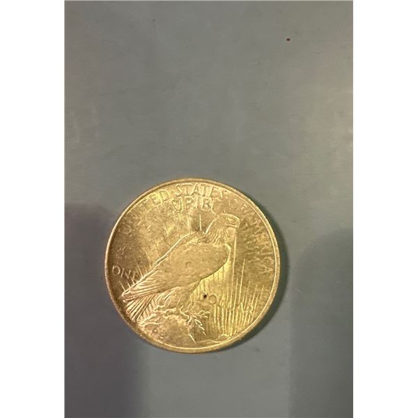 1924 silver peace Dollar