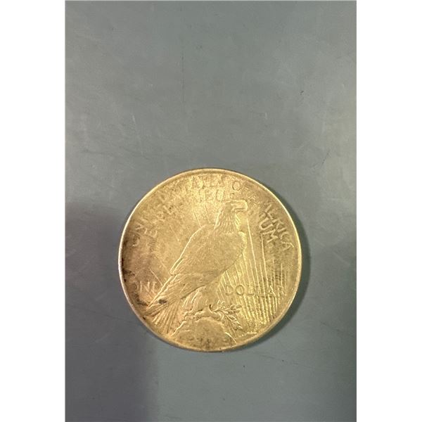 1924 silver peace Dollar