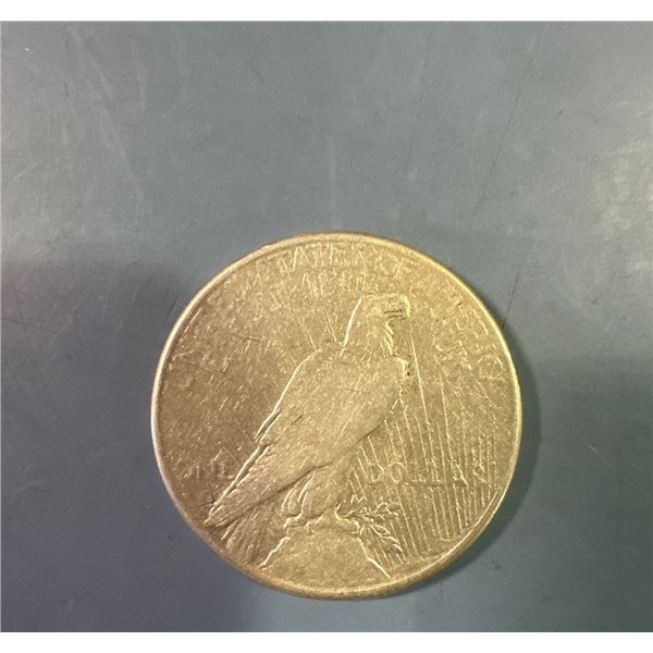 1925 Peace Silver Dollar