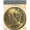 Image 2 : 1925 MS 60+ peace silver dollar