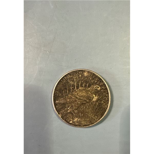 1922 Silver Peace Dollar US Coin