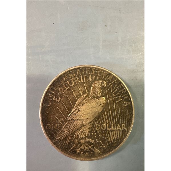 1922 Silver Peace Dollar US Coin