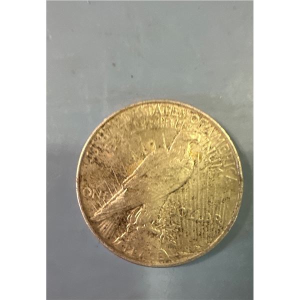 1922 Silver Peace Dollar US Coin