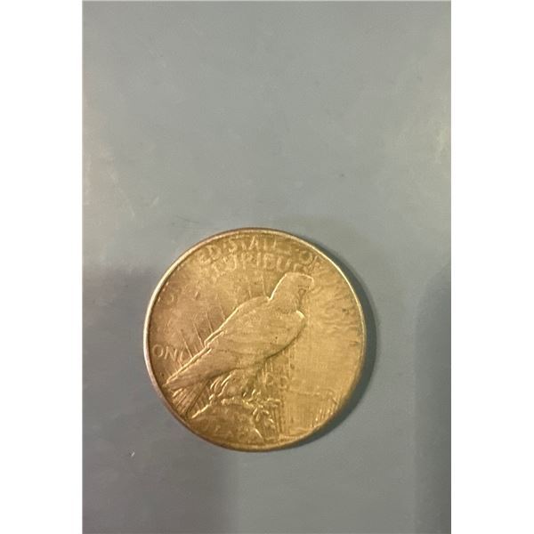 1922 Silver Peace Dollar Coin