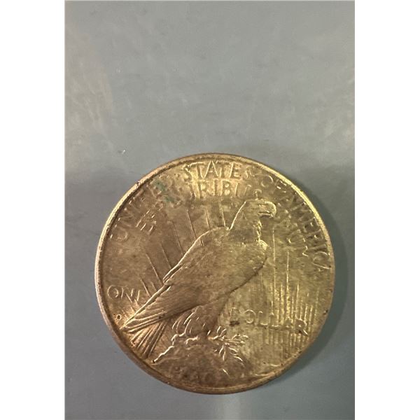 1922 Silver Peace Dollar US Coin