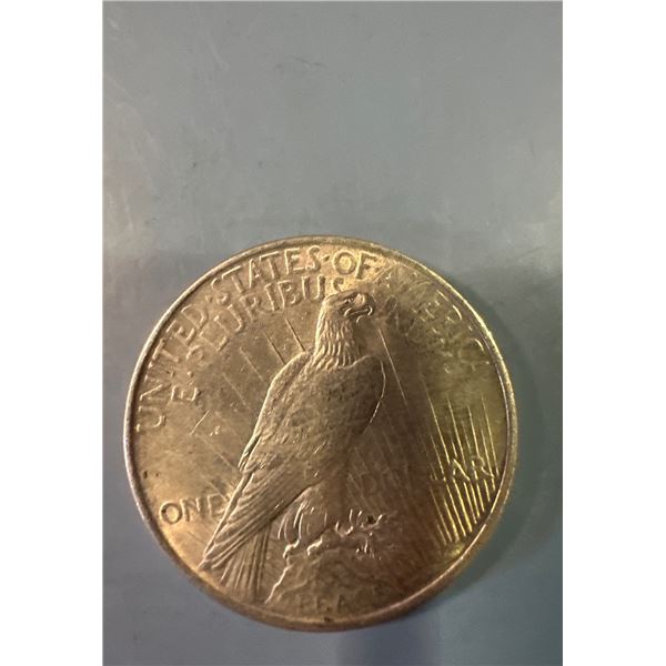 1922 Silver Peace Dollar Coin