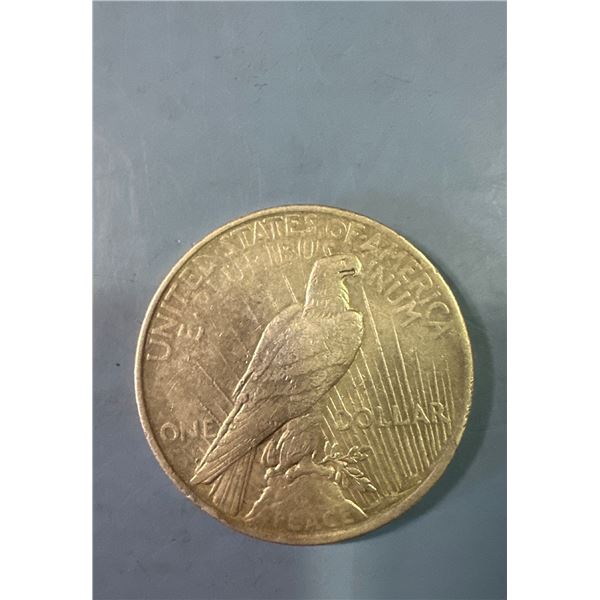 1922 Silver Peace Dollar Coin