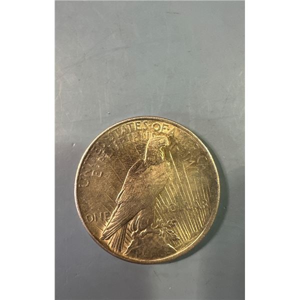 1922 Silver Peace Dollar Coin