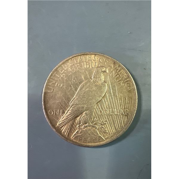 1923 Silver Peace Dollar Coin