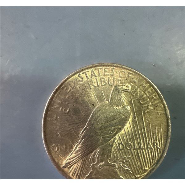 1923 Silver Peace Dollar Coin