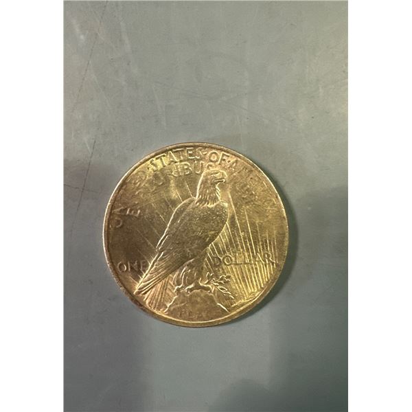 1923 Silver Peace Dollar Coin