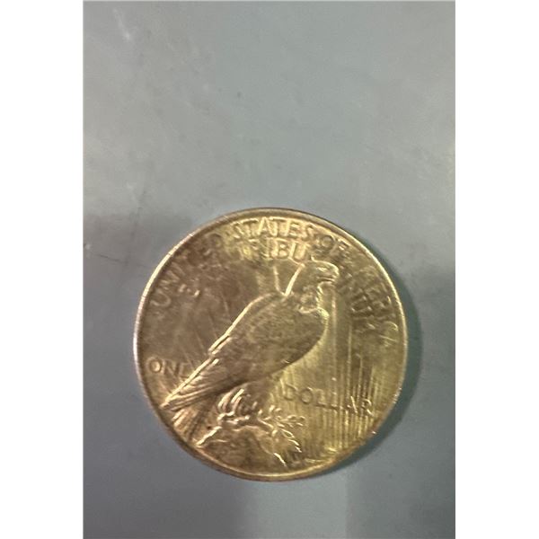 1923 Silver Peace Dollar Coin