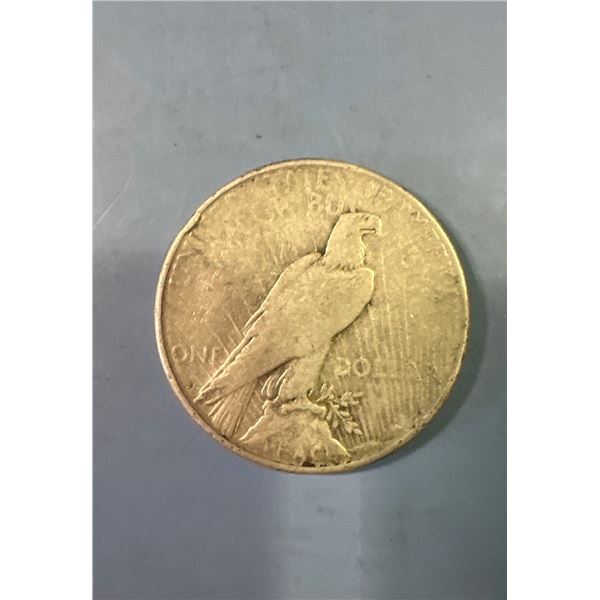 1923 S Silver Peace Dollar Coin