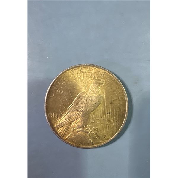 1924 Silver Peace Dollar Coin