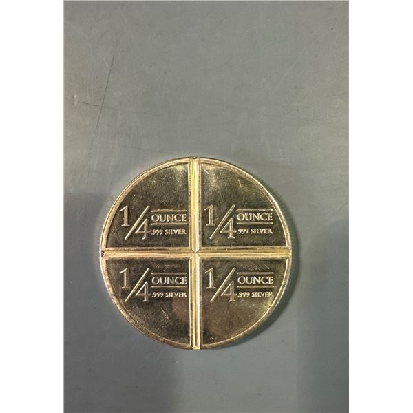 1 oz .999 Silver Stagecoach Coin