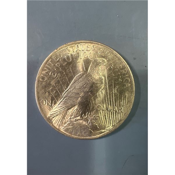 1923 Peace Dollar US Silver Coin