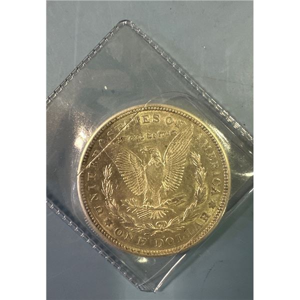 1921 Morgan silver dollar coin