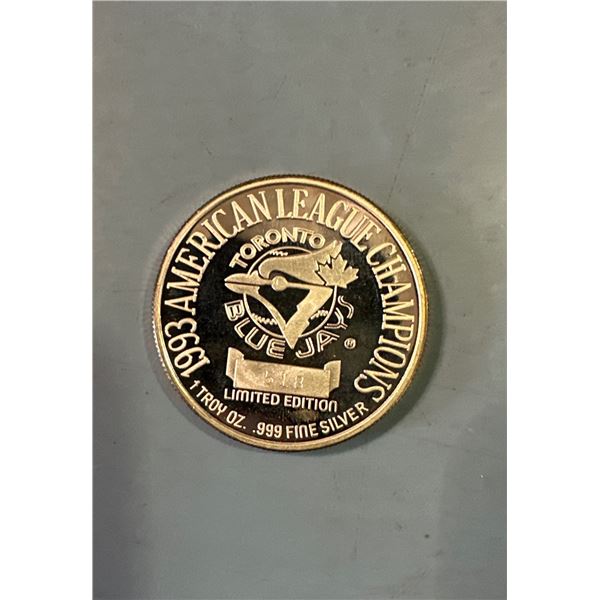 1993 American League Champions Blue Jays 1 oz