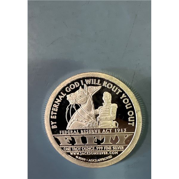 Andrew Jackson 2009 1 OZ Coin