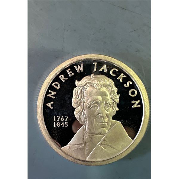 Andrew Jackson, 2009 1 ounce silver coin