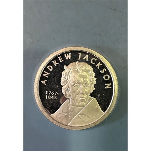 Andrew Jackson, 2009 1 ounce silver coin