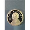 Image 1 : Andrew Jackson, 2009 1 ounce silver coin