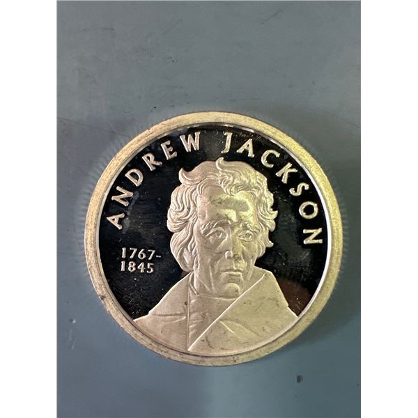 Andrew Jackson, 2009 1 ounce silver coin