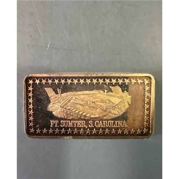 FT Summer S Carolina 1 OZ Silver Bar