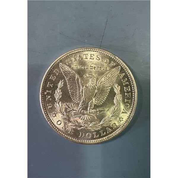 1921 MS62 + Morgan Silver Dollar